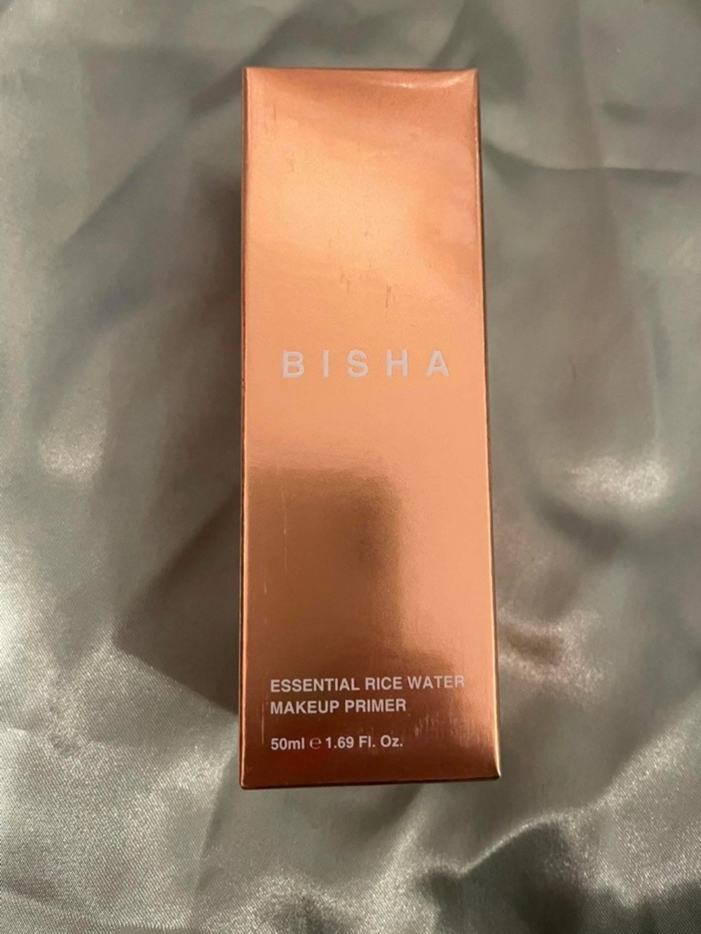 BISHA Essential Rice Water Makeup Primer - Rose Gold Box